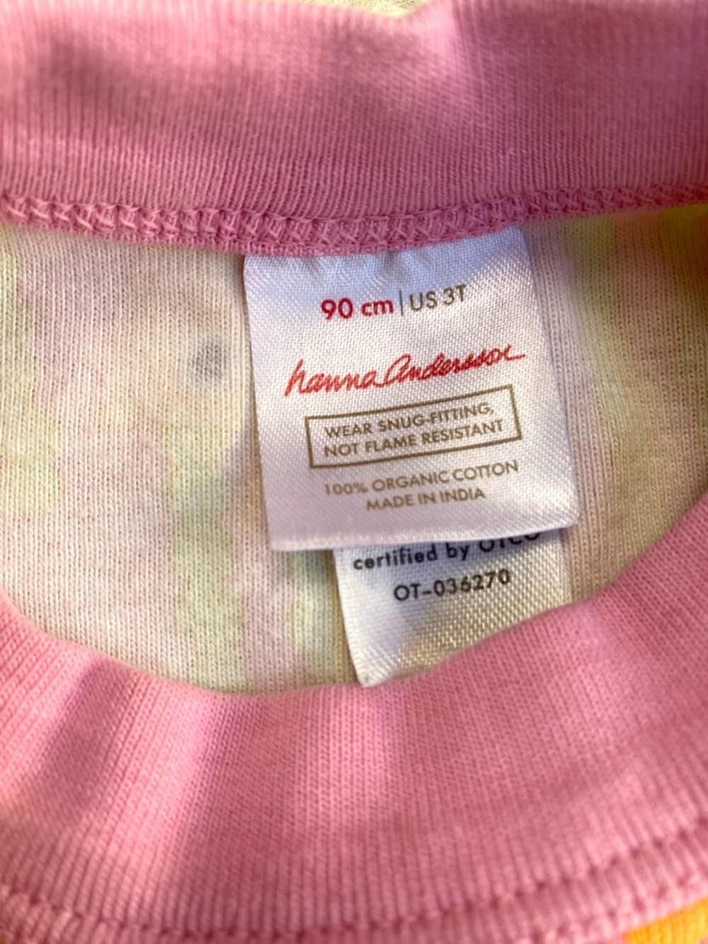 Hanna Andersson 3T Springtime Bundle Organic Cotton Pajamas 2 Sets - Picture 12 of 13